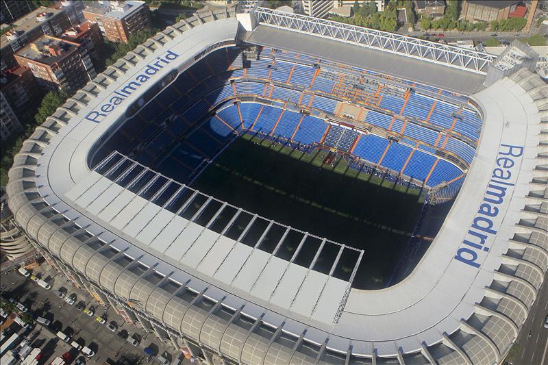 El estadio Santiago Bernabéu ha sido testigo de triunfos y derrotas del Real Madrid. (Foto Prensa Libre: EFE)