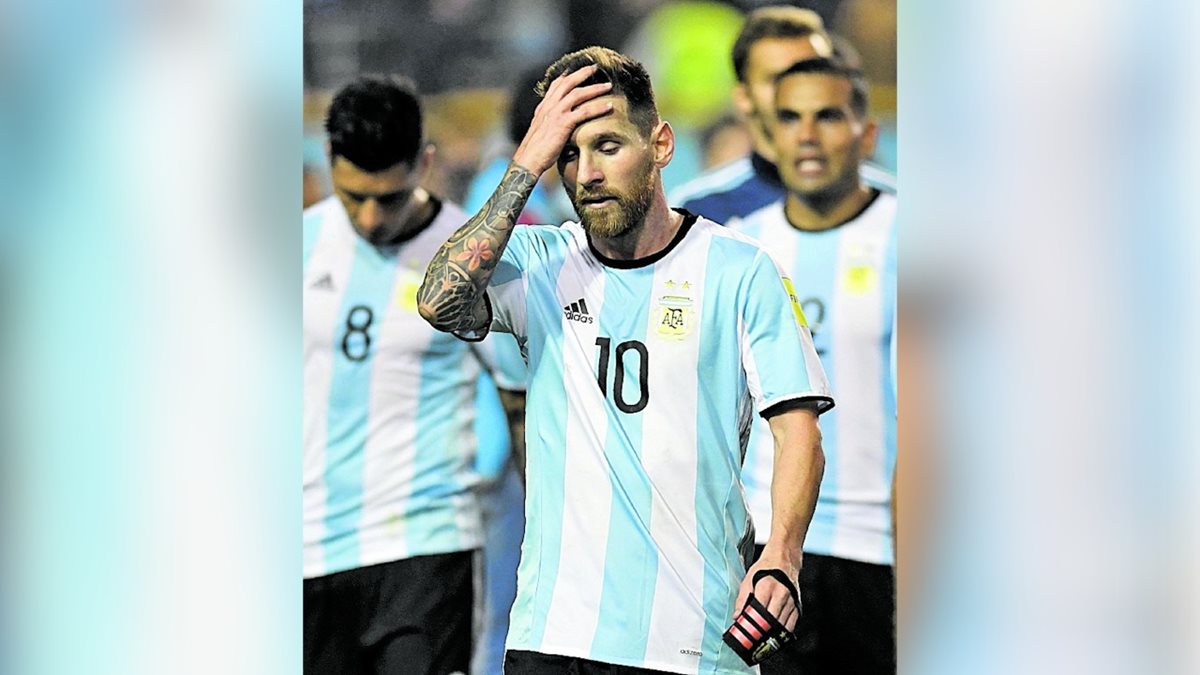 Las selección de Argentina estuvo a punto de no participar en el Mundial de Rusia 2018. (Foto Prensa Libre: AFP)