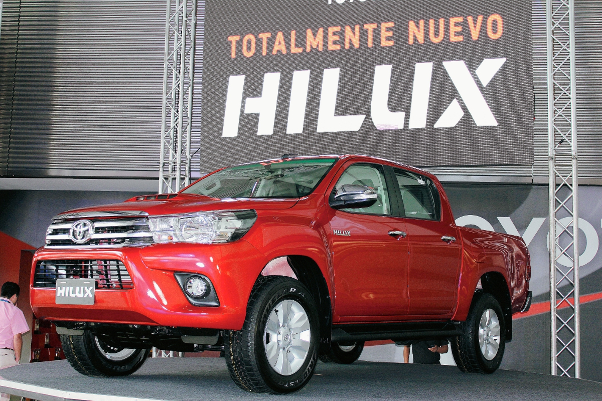 Lanzamiento de la octava generación de pickup 2016. (Foto Prensa Libre)