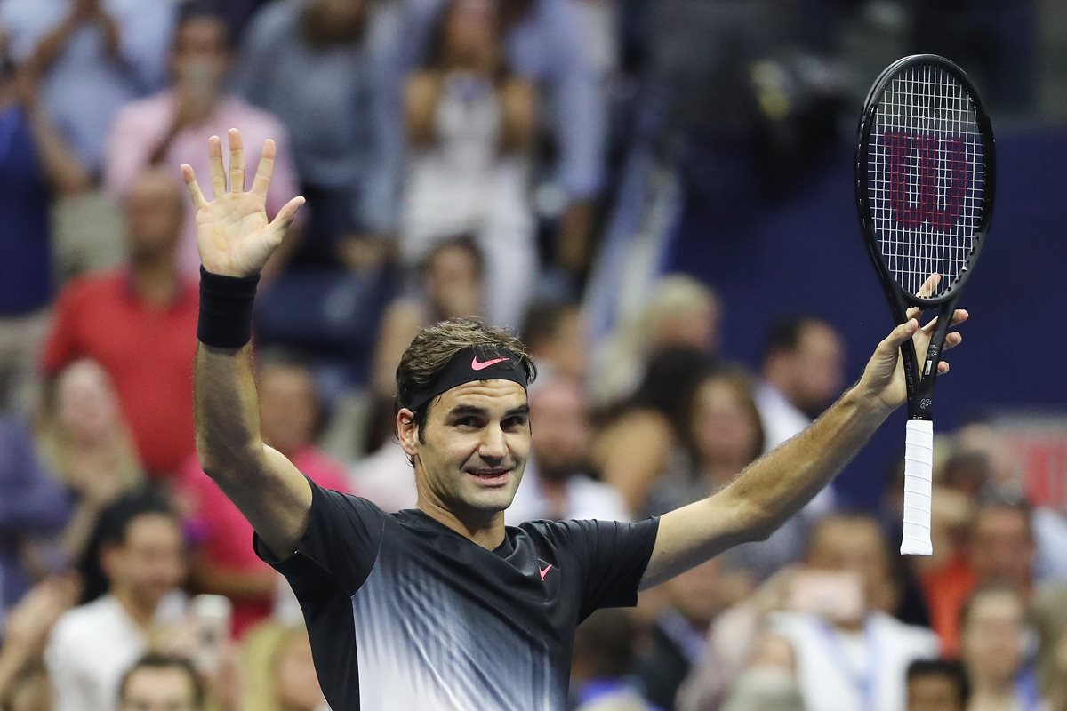 Roger Federer se medirá a Juan Martín del Potro. (Foto Prensa Libre: AFP)