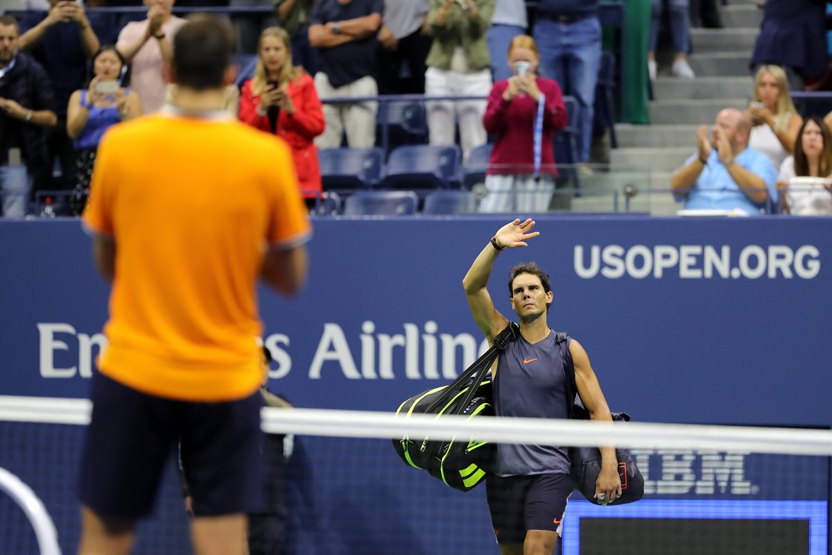 Rafael Nadal no podrá defender su título en el US Open. (Foto Prensa Libre: AFP)