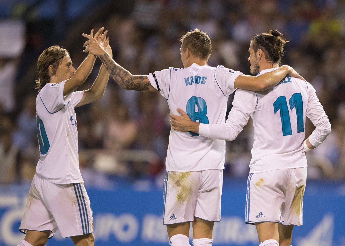 Real Madrid golea al Deportivo e inicia con todo la defensa del título