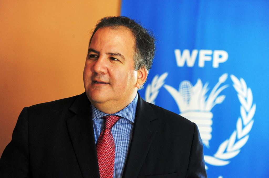 Miguel Barreto, representante del PMA para Centroamérica. (Foto Prensa Libre: AFP)