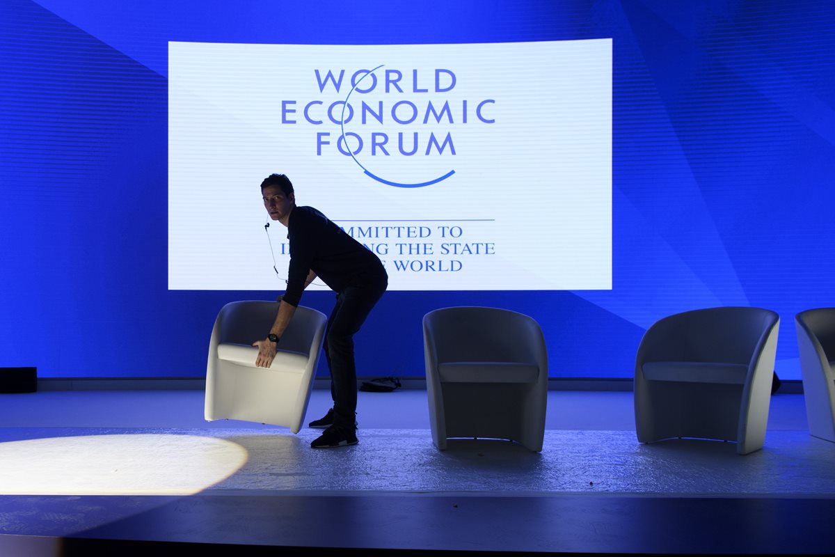 En medio de la incertidumbre por el supuesto proteccionismo de Donald Trump, Davos recibe la próxima semana a líderes mundiales. (Foto Prensa Libre: AP)