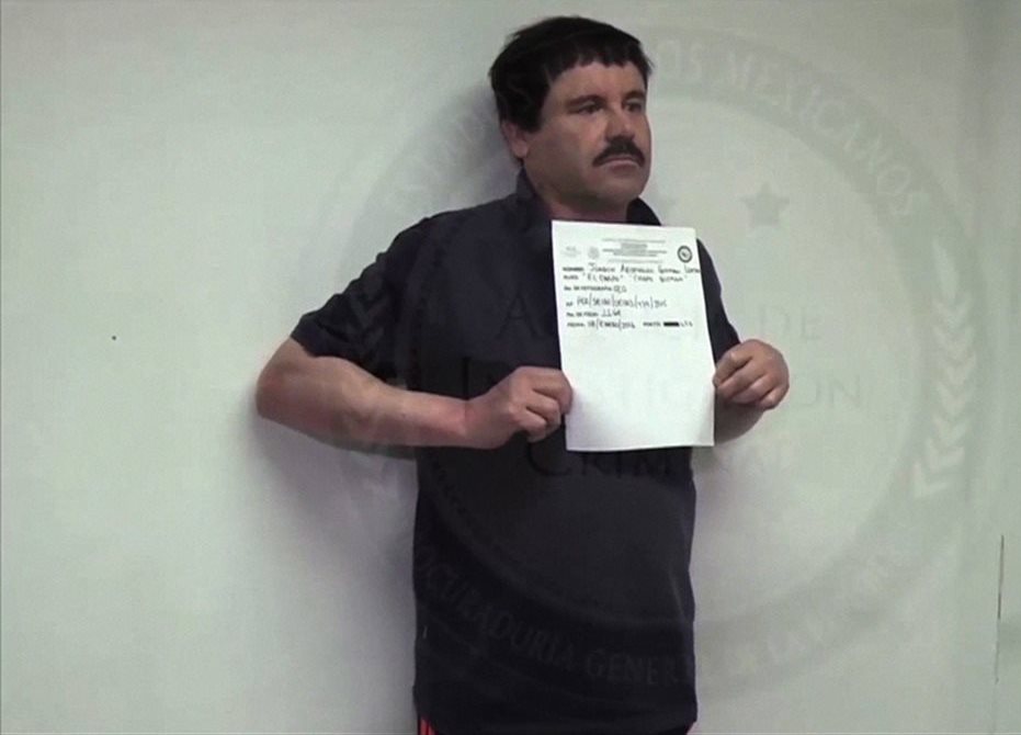 Joaquín, el Chapo Guzmán, guarda prisión en Ciudad Juárez, México. (Foto Prensa Libre: AFP).
