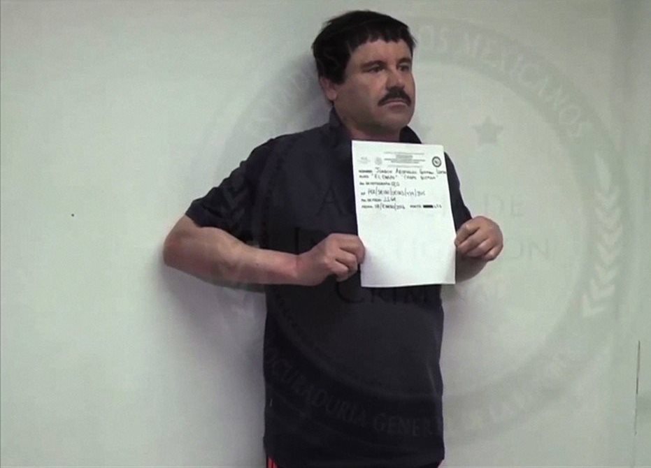 Joaquín, el Chapo Guzmán, guarda prisión en Ciudad Juárez, México. (Foto Prensa Libre: AFP).