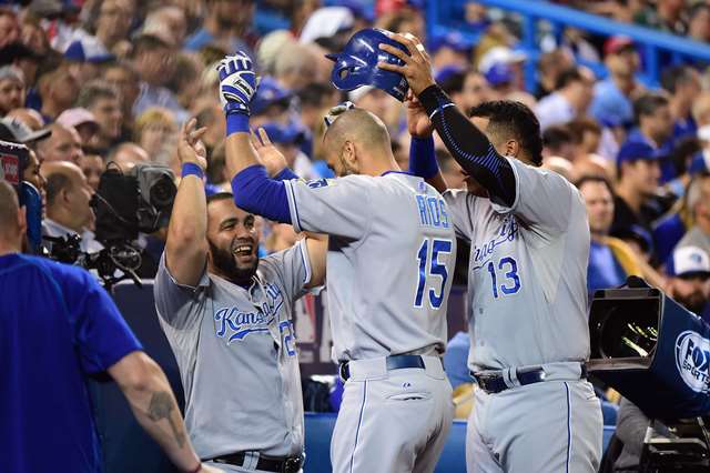 Los Reales aumentan su ventaja en la serie contra Toronto. (Foto Prensa Libre: AFP)