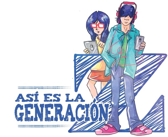 Los jóvenes de la Generación Z son autodidactas y esperan tener una carrera que les apasiones, enfocada a la tecnología, pero que les satisfaga económicamente. (Infografía Prensa Libre: Kevin Ramírez)