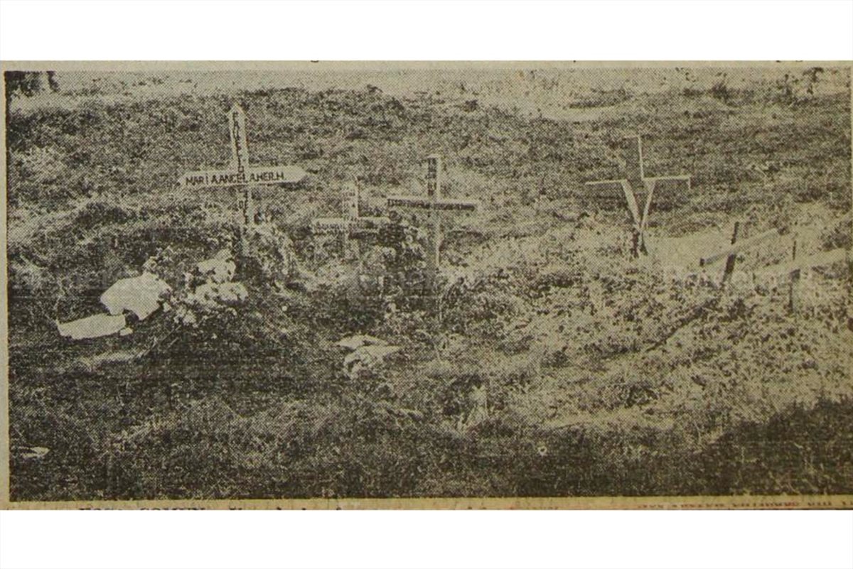 Miles de cadáveres fueron enterrados en fosas comunes luego del terremoto de 1976. (Foto: Hemeroteca PL)