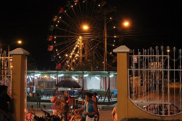 Vista de la feria de San Benito en honor de San Benito de Palermo. (Foto Prensa Libre: Rigoberto Escobar) <br _mce_bogus="1"/>