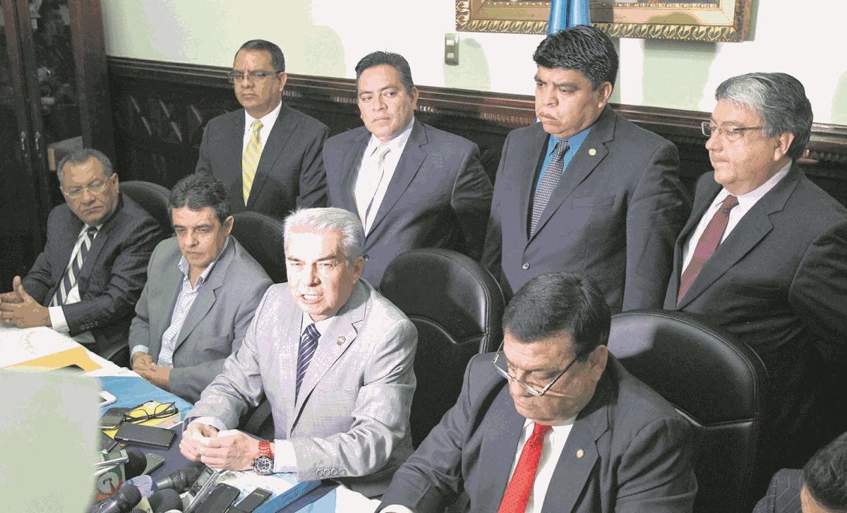 El Ministerio Público ratificó la denuncia contra los exdiputados de la Junta Directiva 2014-2015, por plazas fantasma. (Foto Prensa Libre: Hemeroteca PL)