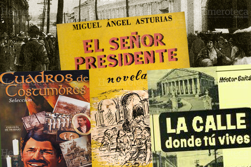 Tres muestras de la literatura guatemalteca. (Foto: Hemeroteca PL)