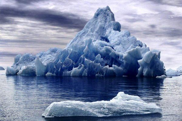Lengua del glaciar Mertz, en la Antártida