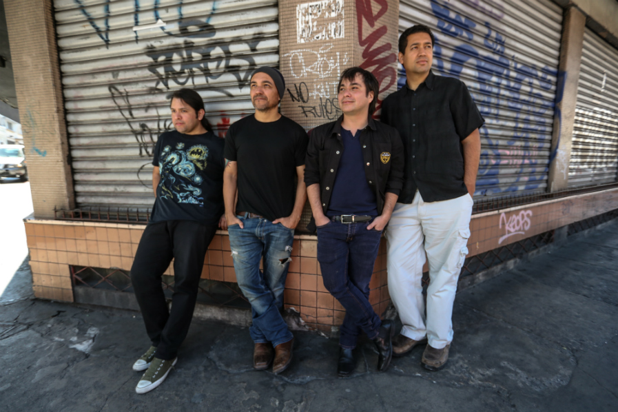 La banda Razones de Cambio, confía en el trabajo colectivo, el aprendizaje acumulado en los últimos años y prepara nueva producción discográfica. (Foto Prensa Libre: Keneth Cruz)