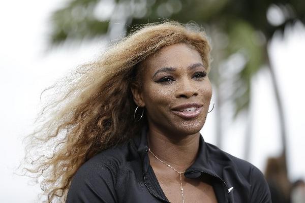 Serena Williams inicia mañana su participación en el Torneo de Miami. (Foto Prensa Libre: AP)