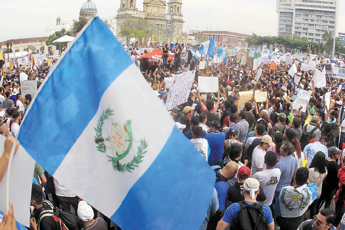 La Plaza de la Constitución ha sido el punto de convergencia de muchas manifestaciones populares.
