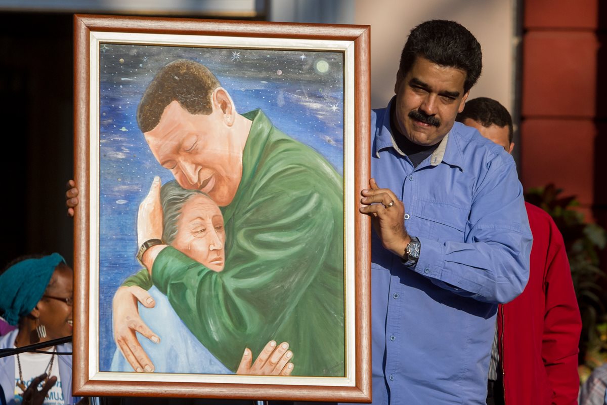 Nicolás Maduro minimiza plan de la oposición para sacarlo del poder. (Foto Prensa Libre: EFE).