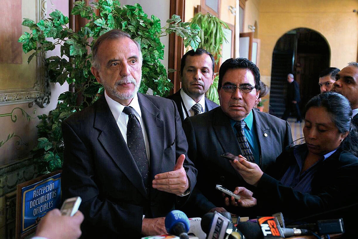 El jefe de la CICIG reiteró que informe de financiamiento se presentará en mayo. (Foto Prensa Libre: Paulo Raquec)