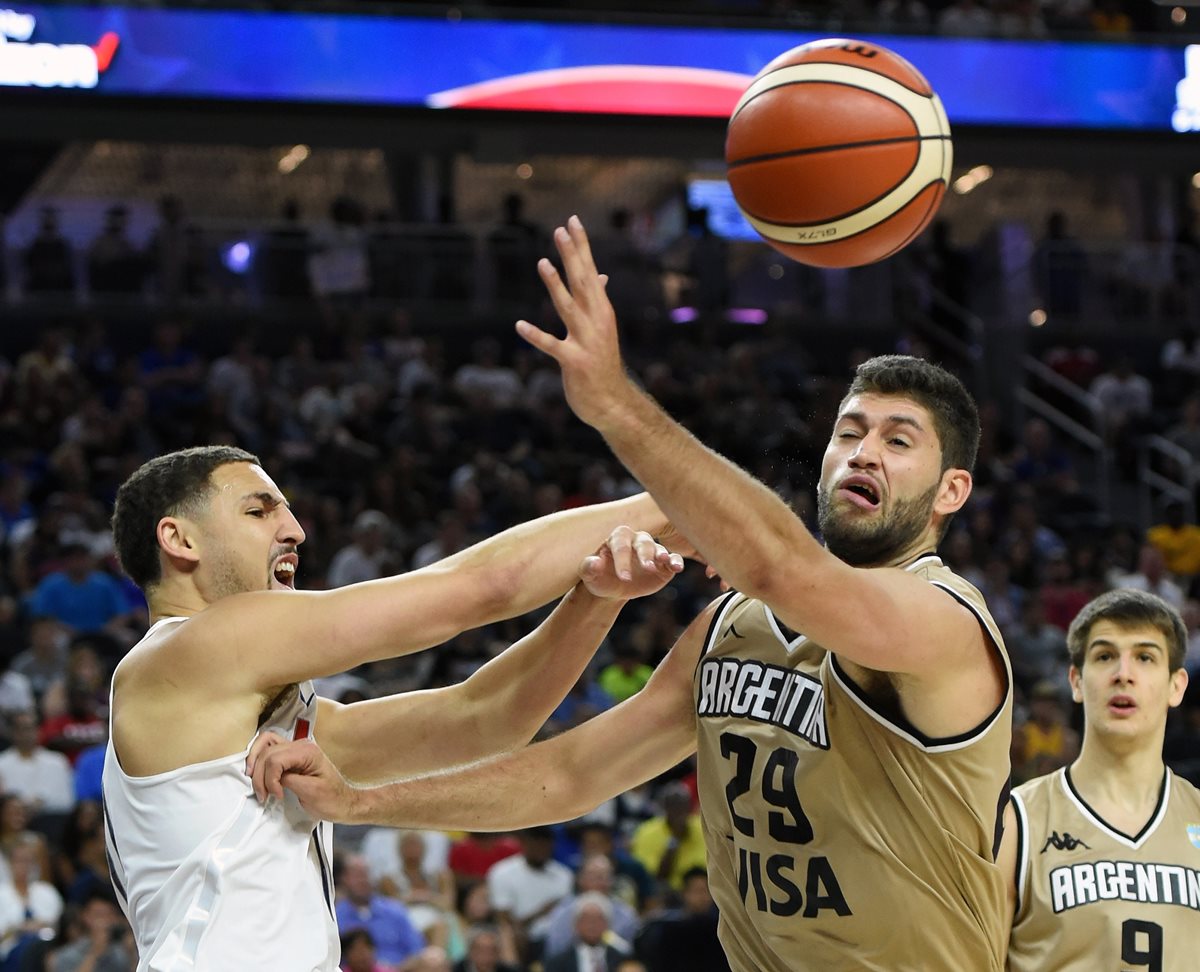 El argentino Patricio Garino es el nuevo integrante de la NBA. (Foto Prensa Libre: AFP)
