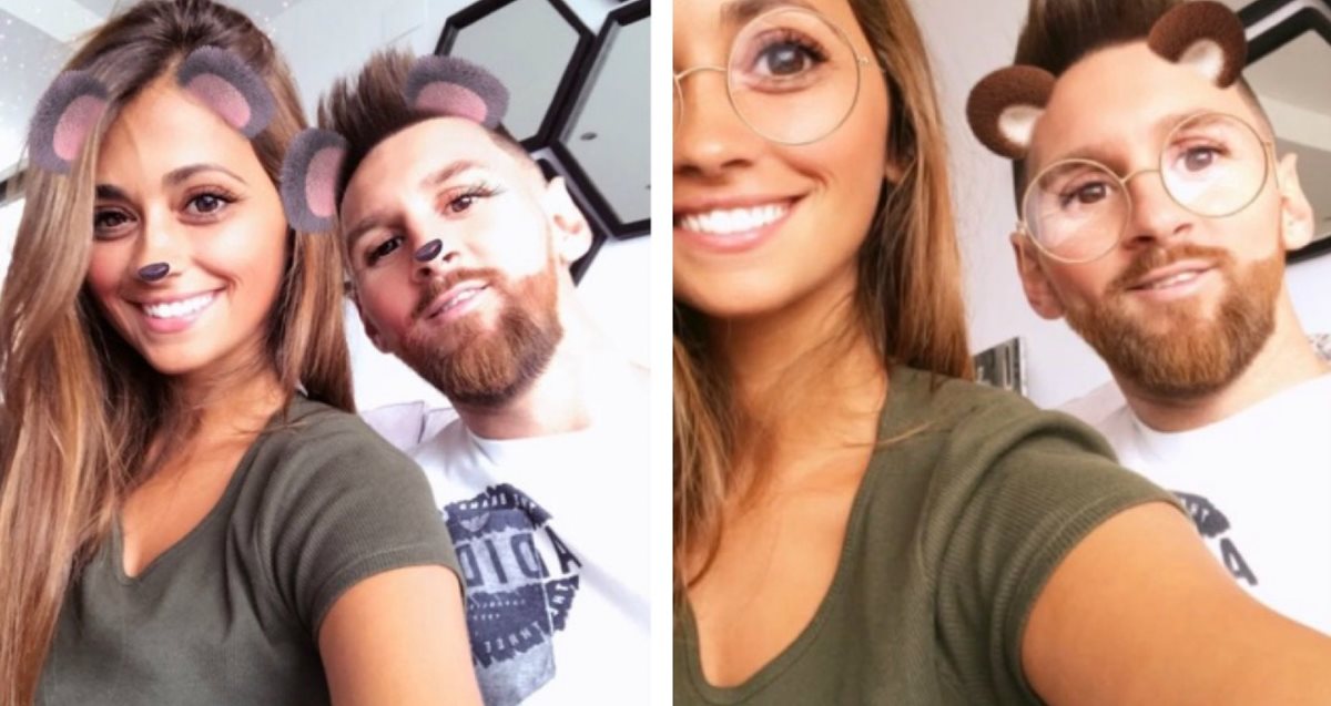 Los Messi muestran su buen humor con fotos y videos publicados en Instagram. (Foto Prensa Libre: cortesía Instagram Leo Messi)