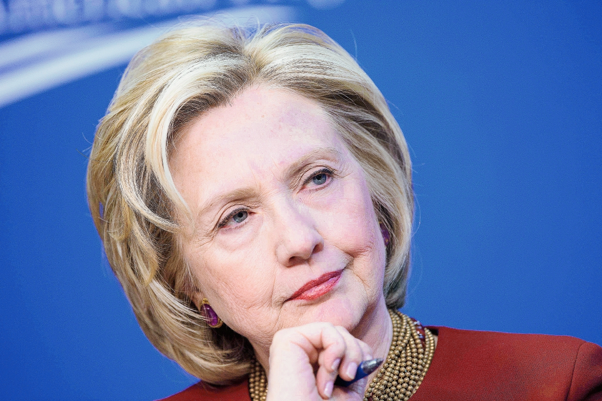 Hillary Clinton anunció su candidatura el domingo reciente. (Foto Prensa Libre: AFP).