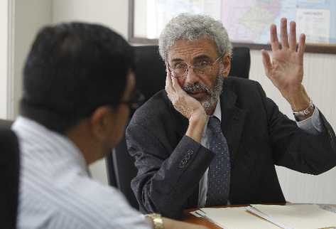 Luiz Antonio Fachini, embajador de la República Federativa de Brasil, conversó con Mundo Económico sobre el flujo de inversiones hacia Guatemala. (Foto Prensa Libre: Hemeroteca PL)