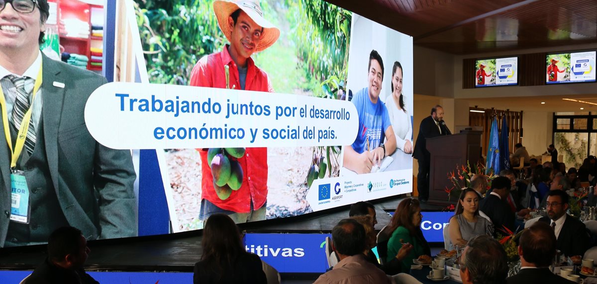Lanzan programa “Mipymes y Cooperativas más competitivas” para fortalecimiento de las capacidades de exportación. (Foto, Prensa Libre: Agexport).