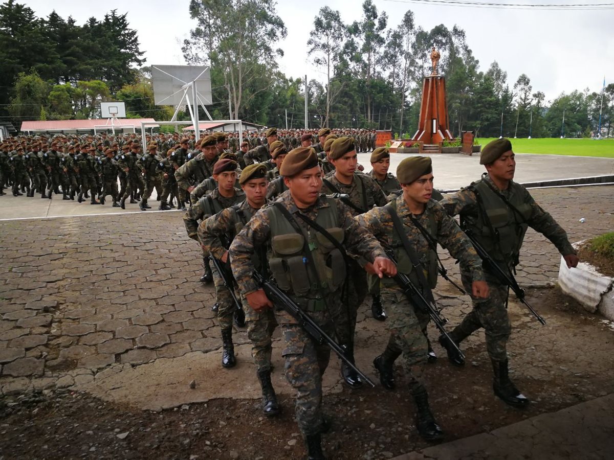 El Ejército de Guatemala aún no ha indicado en que momento ingresará al lugar.