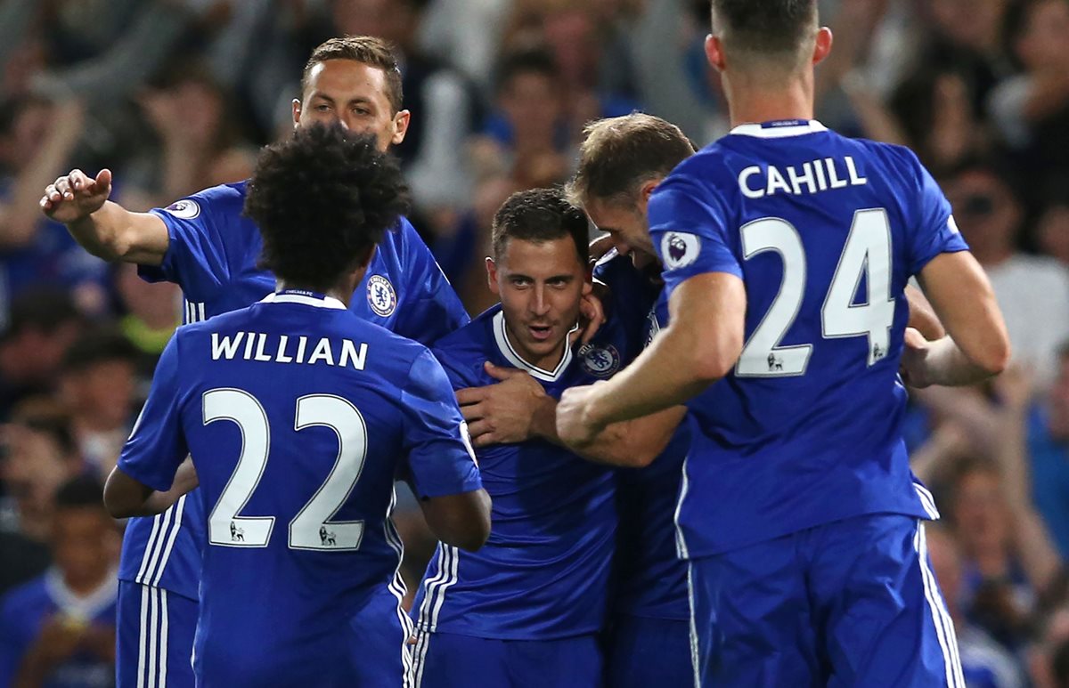 El Chelsea logró tres puntos importantes en el derbi capitalino. (Foto Prensa Libre: AFP)