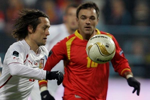 República Checa enfrentará a la Portugal de Ronaldo, y la incertidumbre sobre el estado físico del centrocampista y capitán Tomas Rosicky marca la víspera del encuentro. (Foto Prensa Libre: AP)