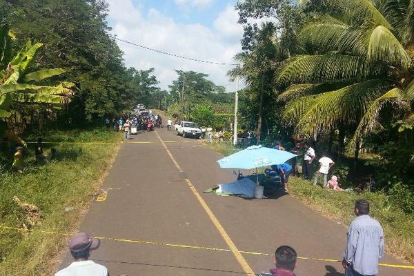 Carlos Salazar murió baleado. (Foto Prensa Libre: Rolando Miranda).