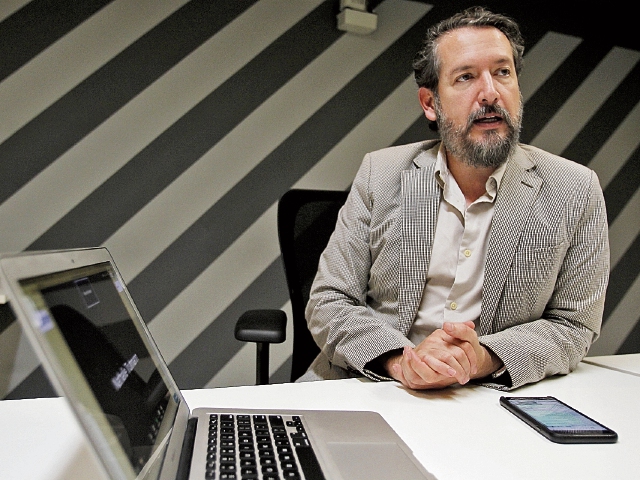 Manuel Madrid es presidente de El Taier DDB Centro y representante de Hyper Island para Centroamérica. (Foto Prensa Libre: PAULO RAQUEC)