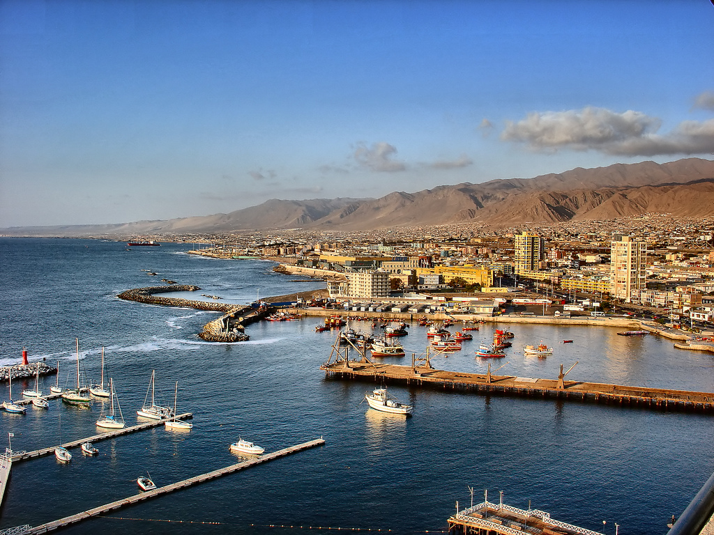 Vista de la turística región de Antofagasta en Chile. (Foto: Internet).
