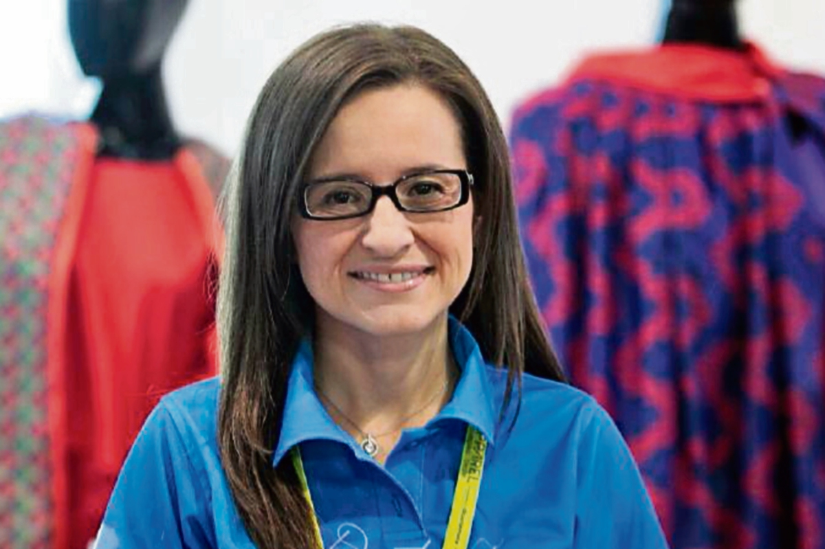 Lidia Monge, gerente de Epson de CA. (Foto Prensa Libre: Érick Ávila)