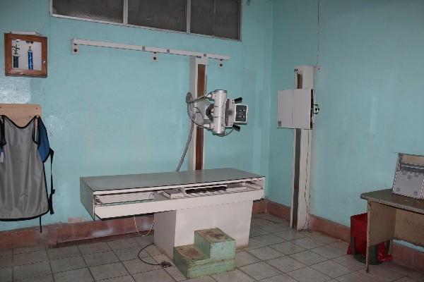 El aparato de rayos x del nosocomio de Coatepeque está descompuesto.