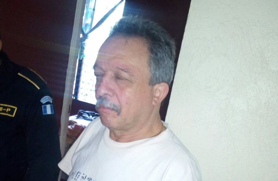 Carlos Eddy Alvarado Ochaeta, extesorero de San Bernardino es capturado por la PNC en Mazatenango. (Foto Prensa Libre: PNC)