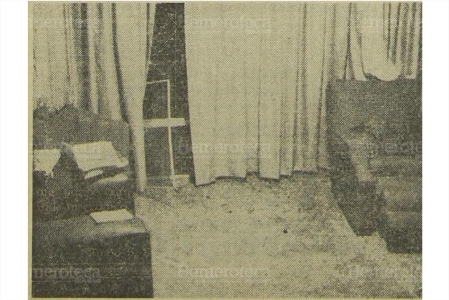 Bombazo causó destrozos en la casa del periodista Pedro Julio García, el 8 de junio de 1965. (Foto: Hemeroteca PL)