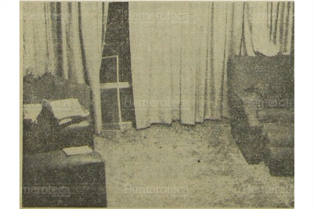 Bombazo causó destrozos en la casa del periodista Pedro Julio García, el 8 de junio de 1965. (Foto: Hemeroteca PL)