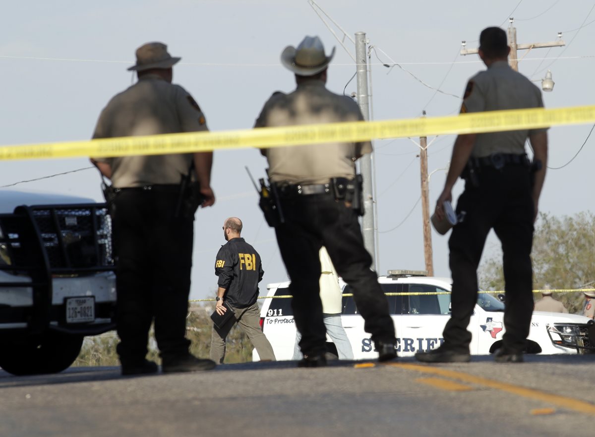 Un tiroteo dejo varias víctimas en Estados Unidos. (Foto Prensa Libre: AFP)