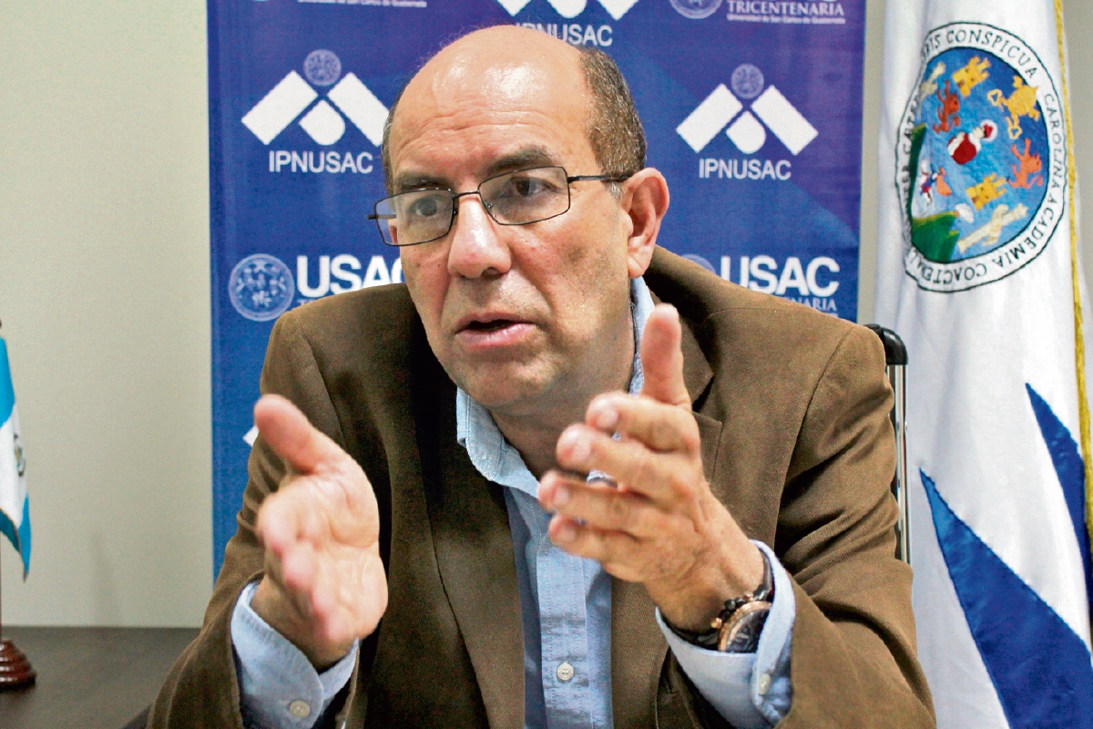 Édgar Balsells, del Ipinusac, dijo que las expectativas financieras para el nuevo gobierno serán complicadas, como resultado de problemas fiscales y bajos ingresos del actual régimen.