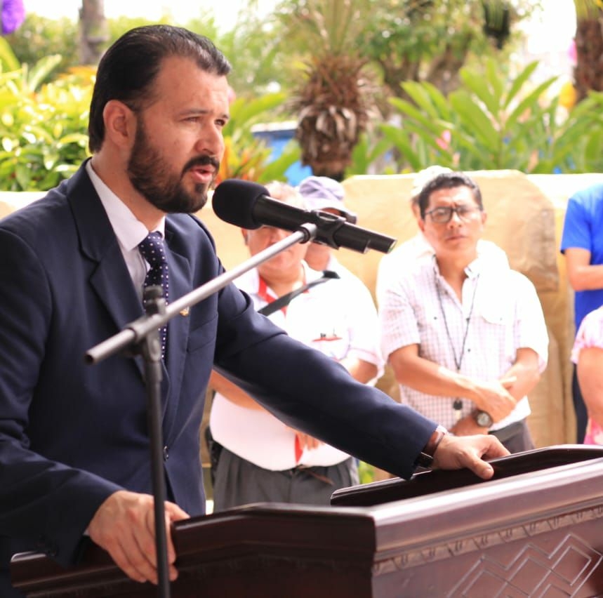 Luis Fernando Molina Aguilar, originario de Esquipulas, Chiquimula, renuncia al cargo de gobernador. (Foto Prensa Libre: Mario Morales)