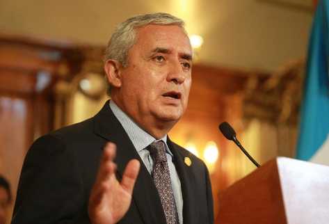 Otto Pérez Molina, presidente de Guatemala. (Foto Prensa Libre: Archivo)