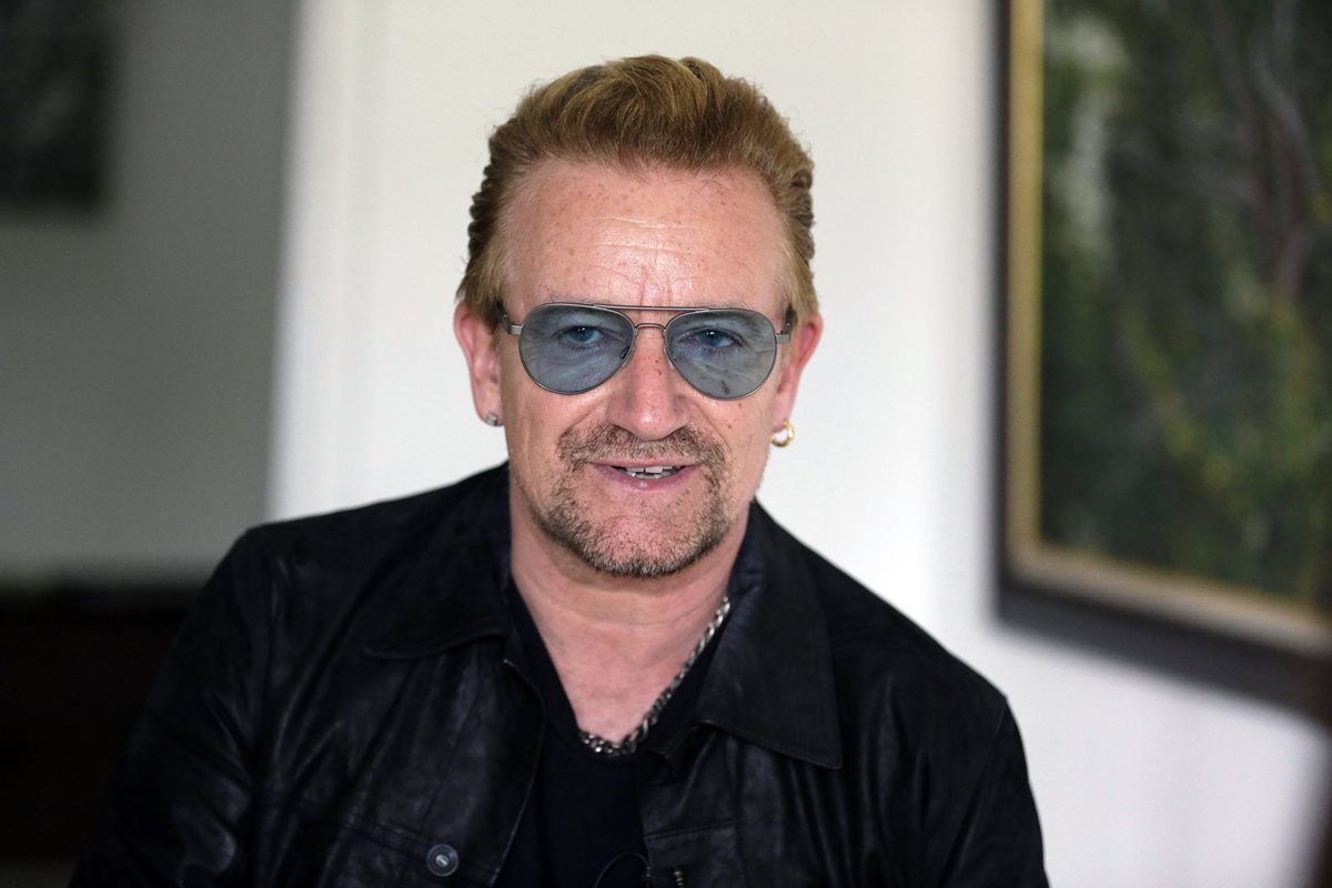 Bono, de U2, comenzó la campaña RED en el 2006. (Foto Prensa Libre: AP)