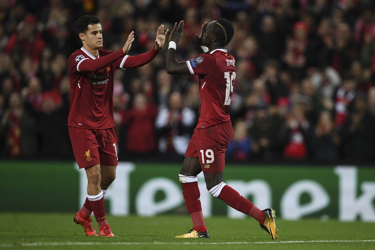 El Liverpool selló su pase a los octavos de final. (Foto Prensa Libre: AFP)
