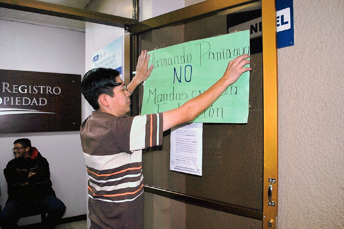 Empleados rechazan injerencia de Paniagua