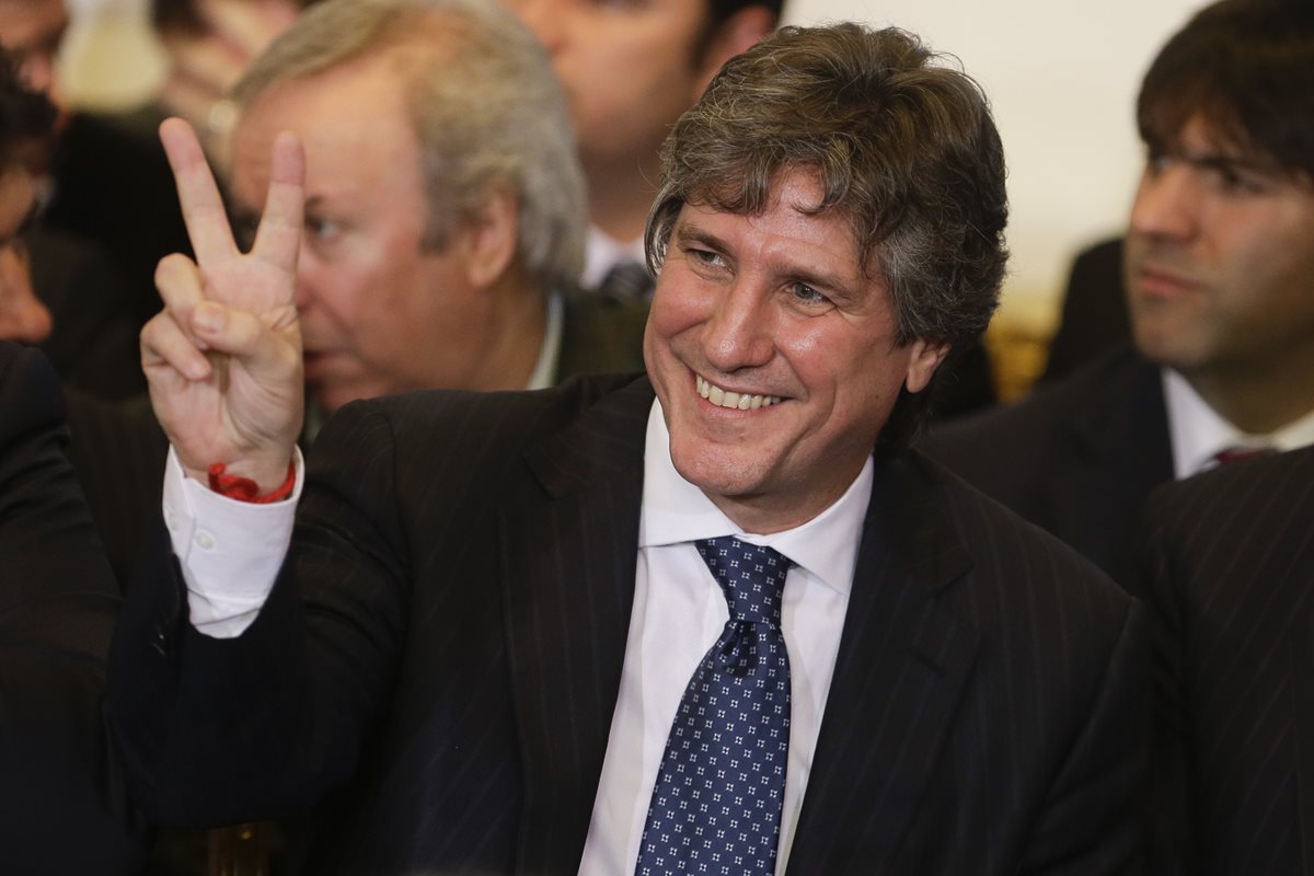 <em>La justicia argentina confirmó hoy el procesamiento contra el vicepresidente argentino, Amado Boudou. (Foto Prensa Libre: AP).</em>