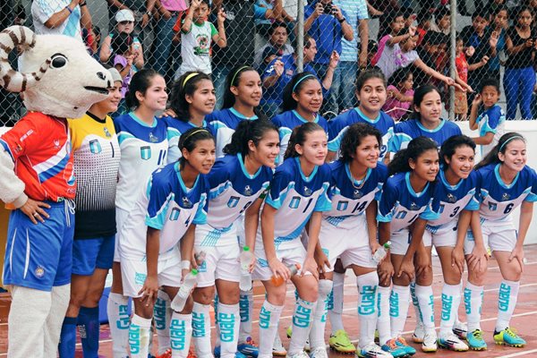 El equipo de Guatemala A hizo un buen papel en el Mundial Escolar. (Foto Prensa Libre: Omar Méndez).
