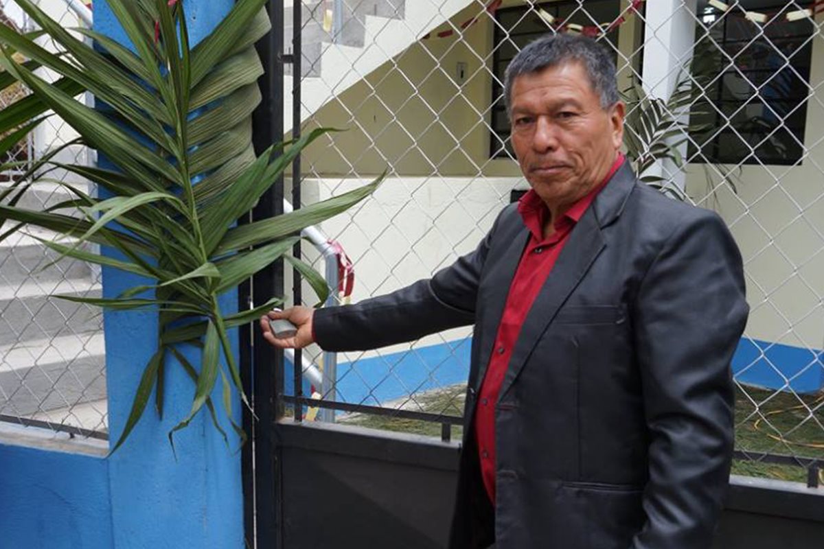 Baudilio Ricardo Ramírez, alcalde de San Cristóbal Cucho, San Marcos. (Foto Prensa Libre: Whitmer Barrera)