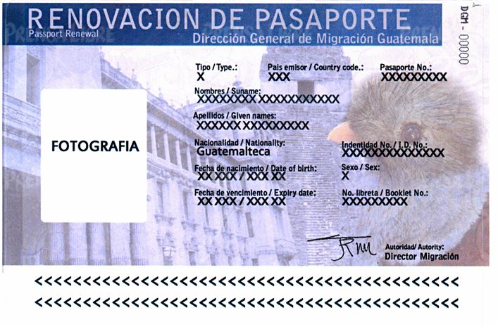 Migración colocará una calcomanía para validar por un año el pasaporte.( Foto Prensa Libre: Hemeroteca PL)