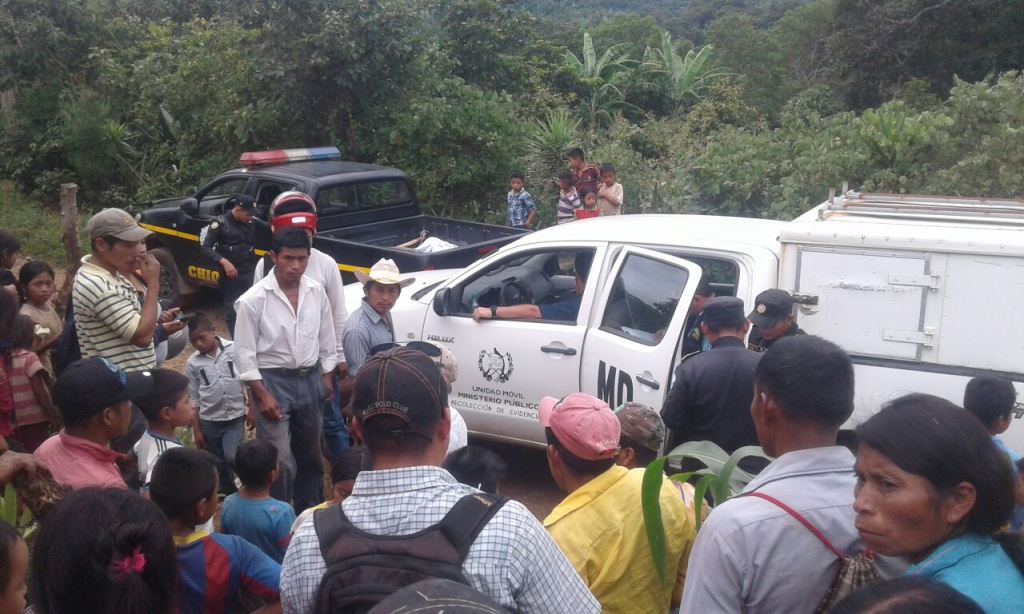 Lugar donde la menor se quitó la vida en Olopa, Chiquimula. (Foto Prensa Libre: Edwin Paxtor).